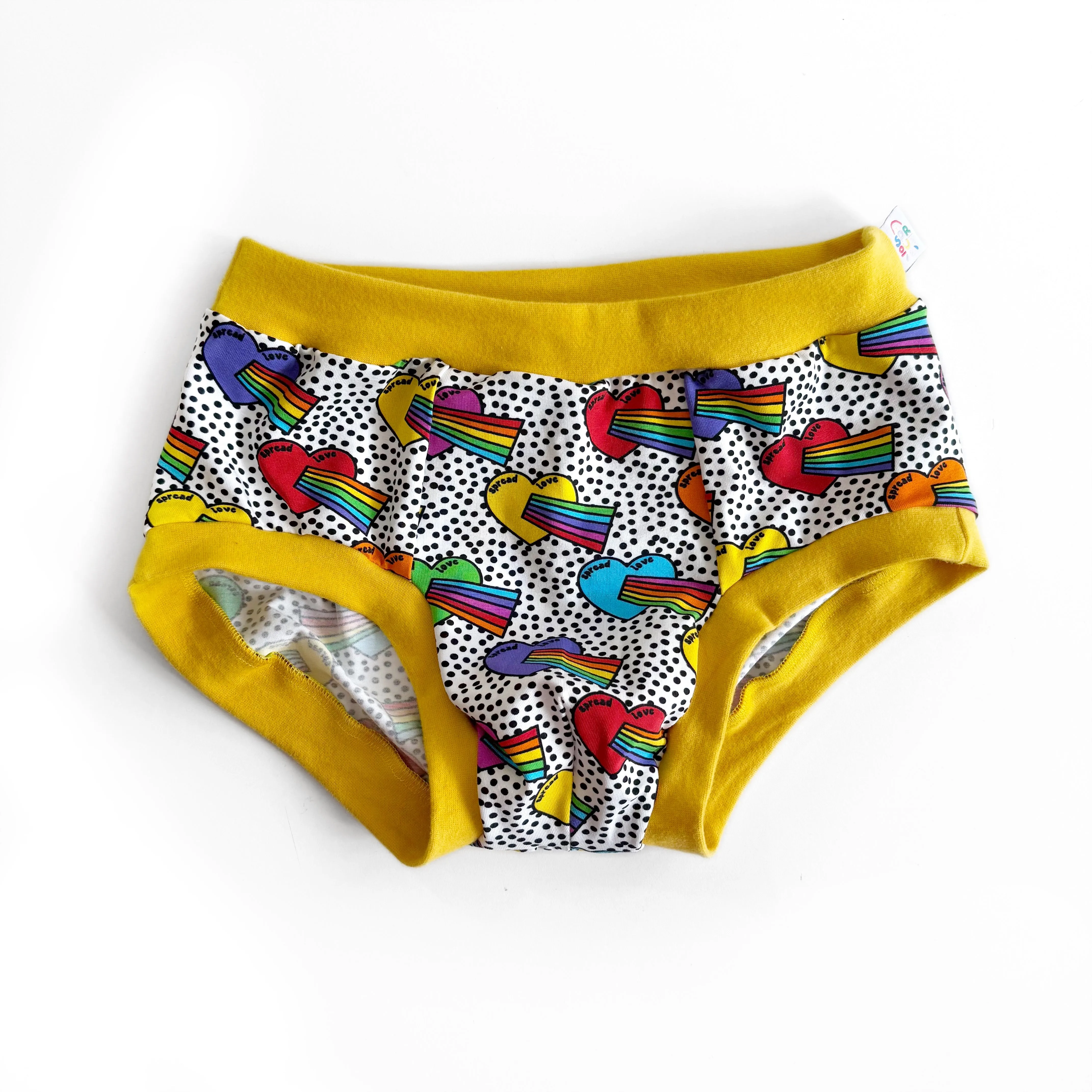 Love Heart Pouch Fronted Briefs | Men’s Pants | Organic Cotton Underwear