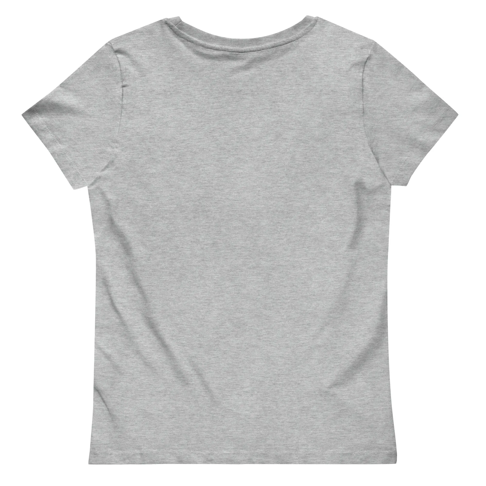 Love Stripes Bright - Women's Fitted Eco Tee