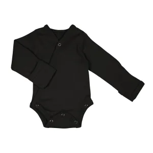 Lovedbaby - Kimono Bodysuit - Black