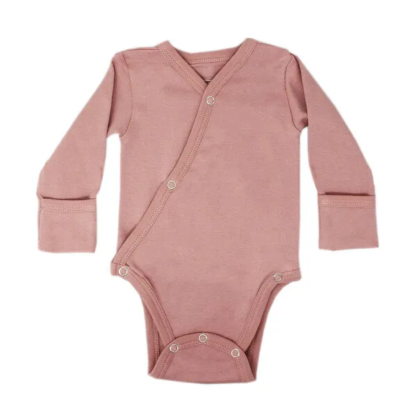 Lovedbaby - Kimono Bodysuit - Mauve