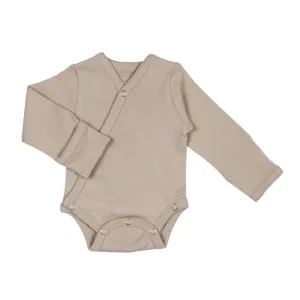 Lovedbaby - Kimono Bodysuit - Oatmeal