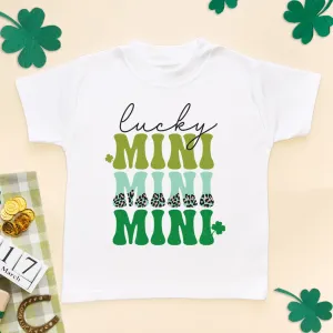 Lucky Mini St Patrick's Day Toddler T Shirt