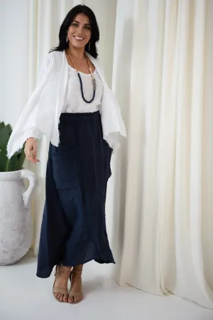 Luisa Cropped Jacket | White