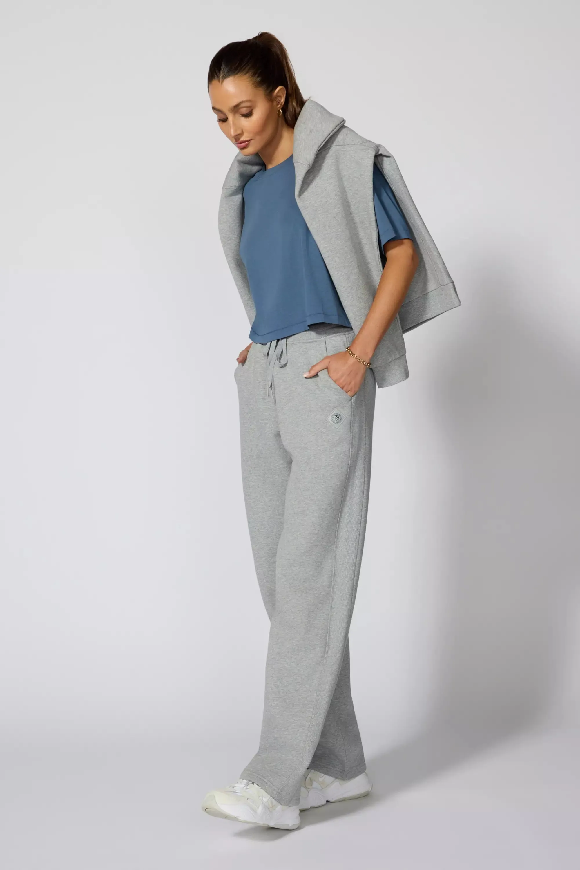 Luxefleece Sweatpant - Htr Concrete
