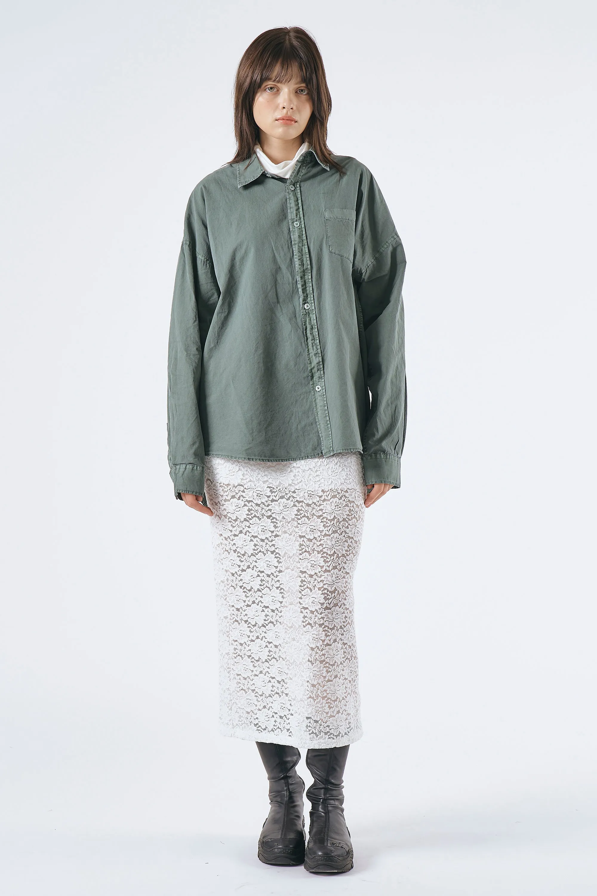 Lydia Oversized Washed Shirt