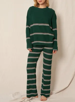 Mackenzie Multi Striped Sweater Top