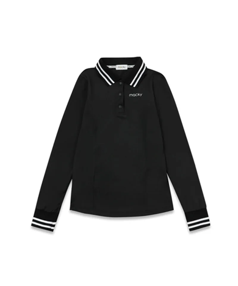MACKY Golf: Lily Pk T-Shirt - Black