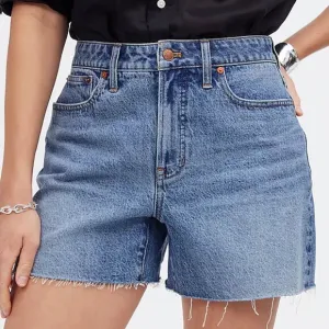Madewell Curvy Perfect Jean Short