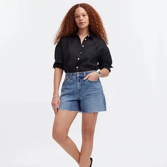 Madewell Curvy Perfect Jean Short