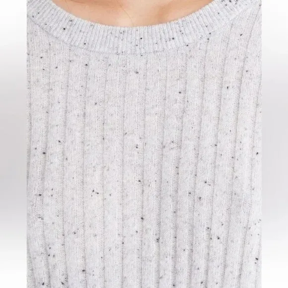 MADEWELL | Soft Grey Relaxed Crew Neck Sweater | XL