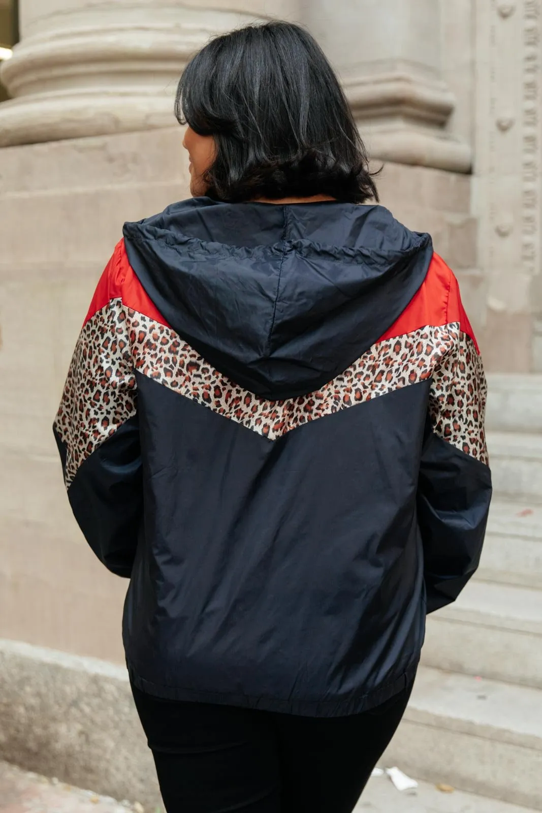 Make Your Move Windbreaker in Navy