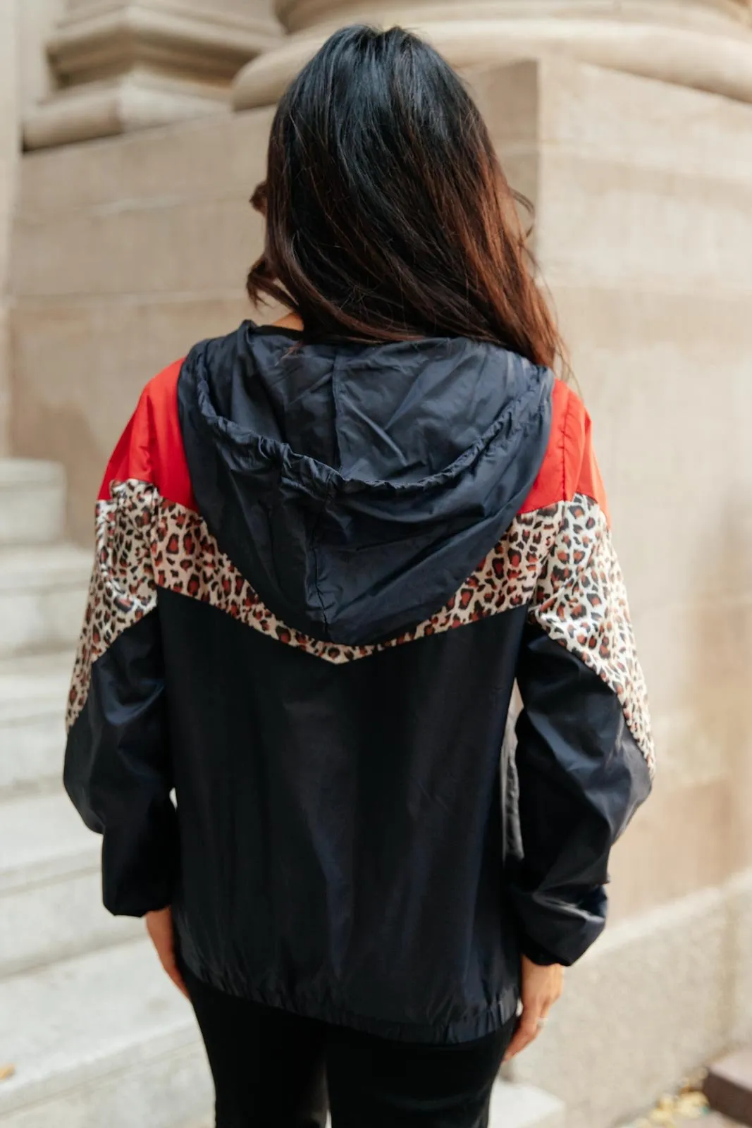 Make Your Move Windbreaker in Navy