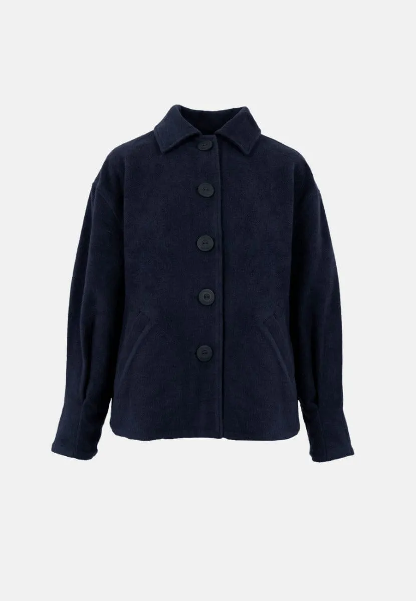 Malmo Organic Cotton Cocoon Jacket | Blackbird