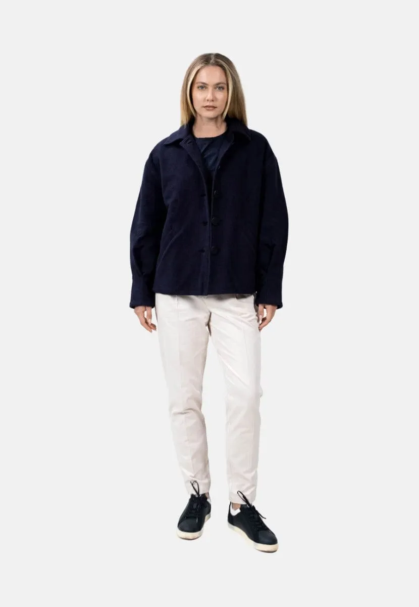 Malmo Organic Cotton Cocoon Jacket | Blackbird