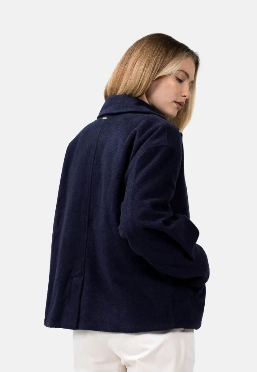 Malmo Organic Cotton Cocoon Jacket | Blackbird