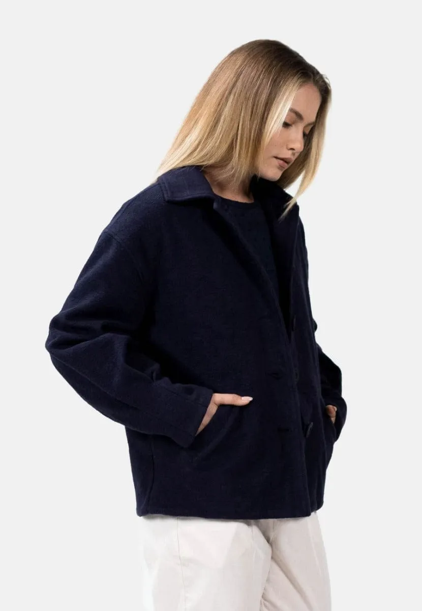 Malmo Organic Cotton Cocoon Jacket | Blackbird