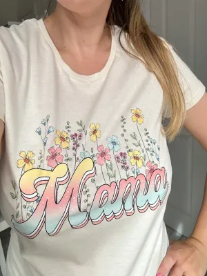 Mama Floral T-shirt