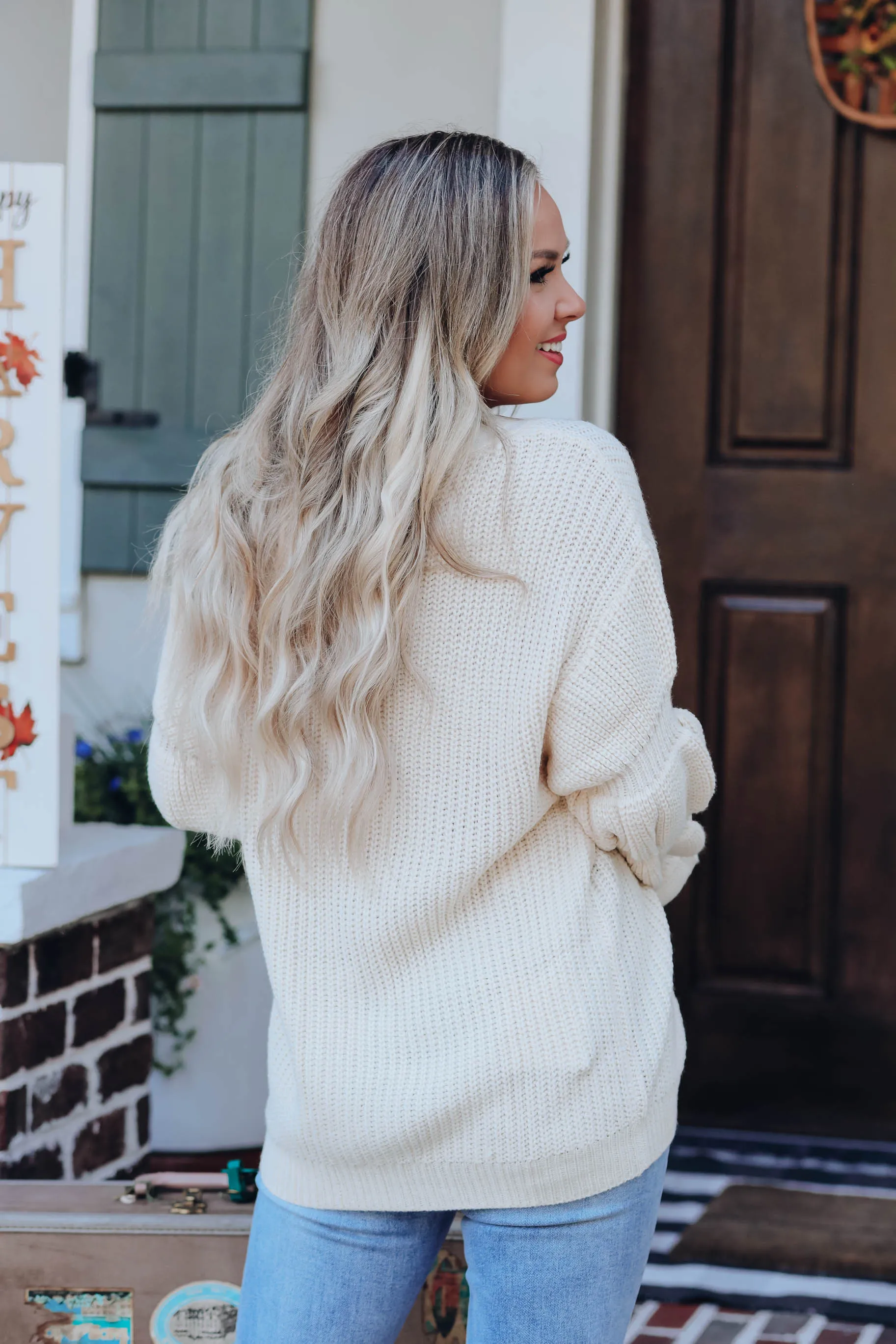 Mamaluke Button Front Cardigan