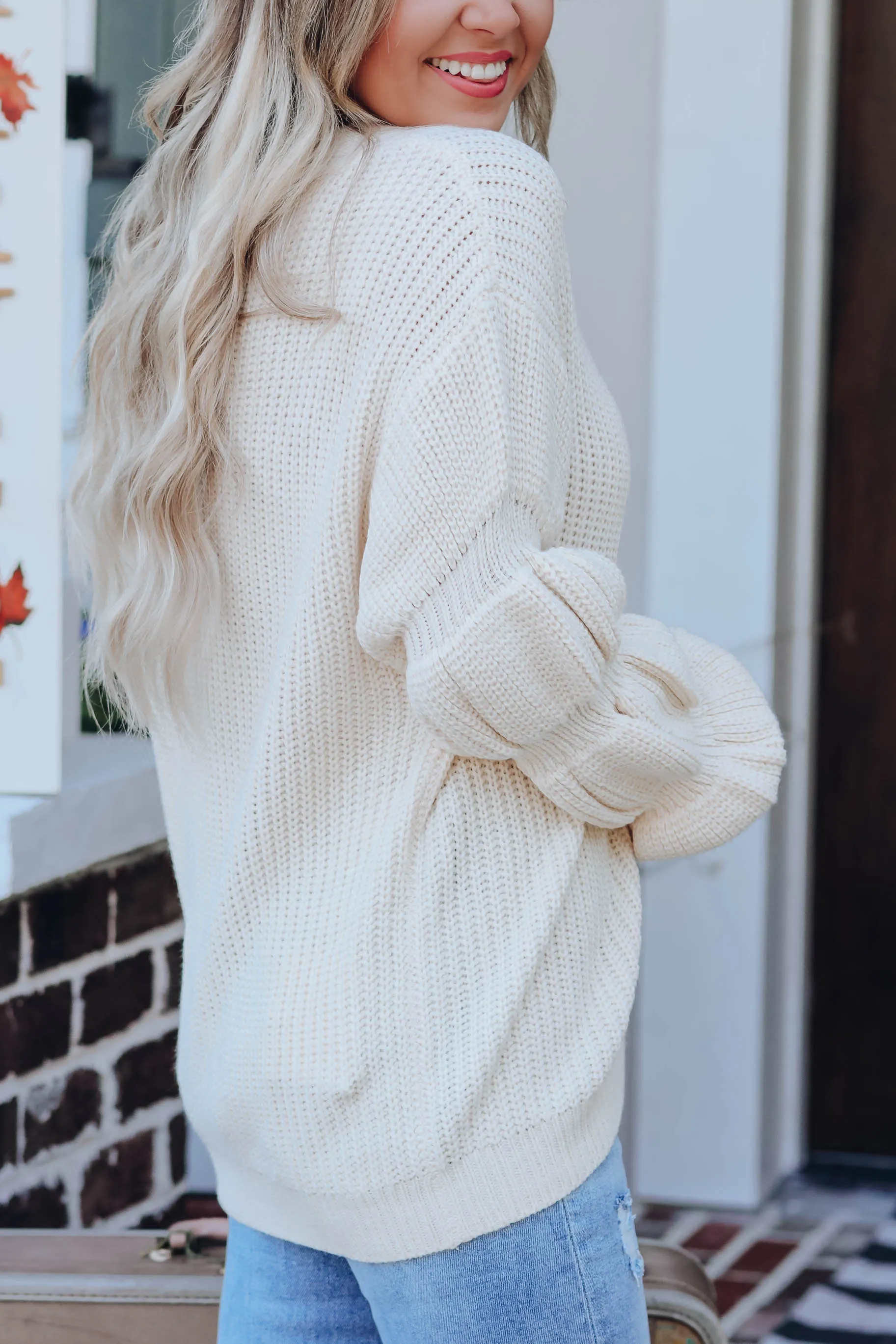 Mamaluke Button Front Cardigan