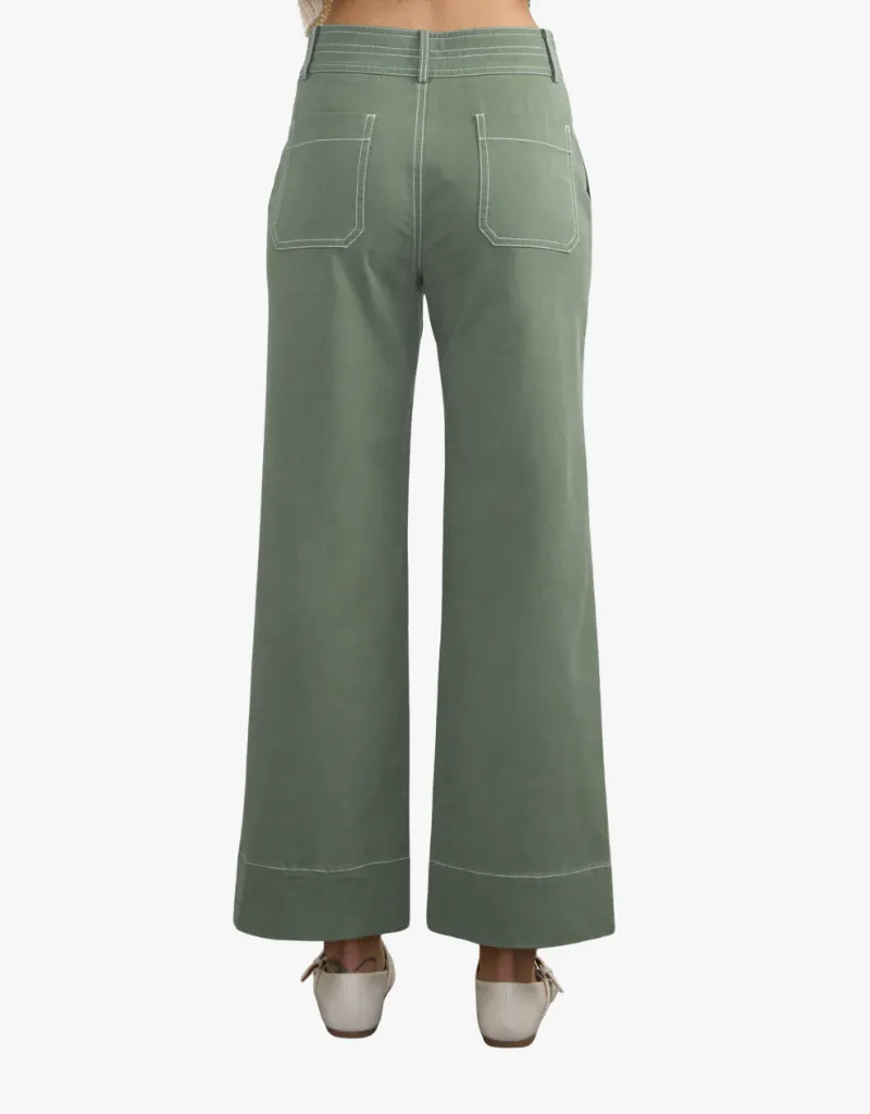 Margaret O'Leary Parker Pants in Weed