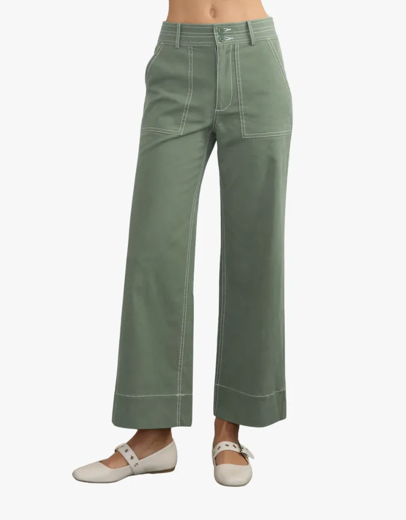 Margaret O'Leary Parker Pants in Weed