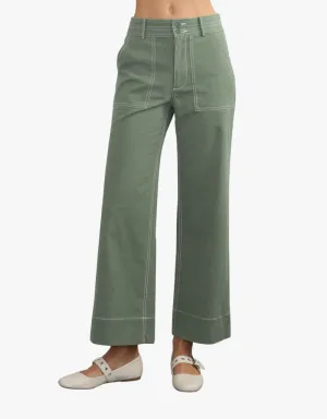 Margaret O'Leary Parker Pants in Weed