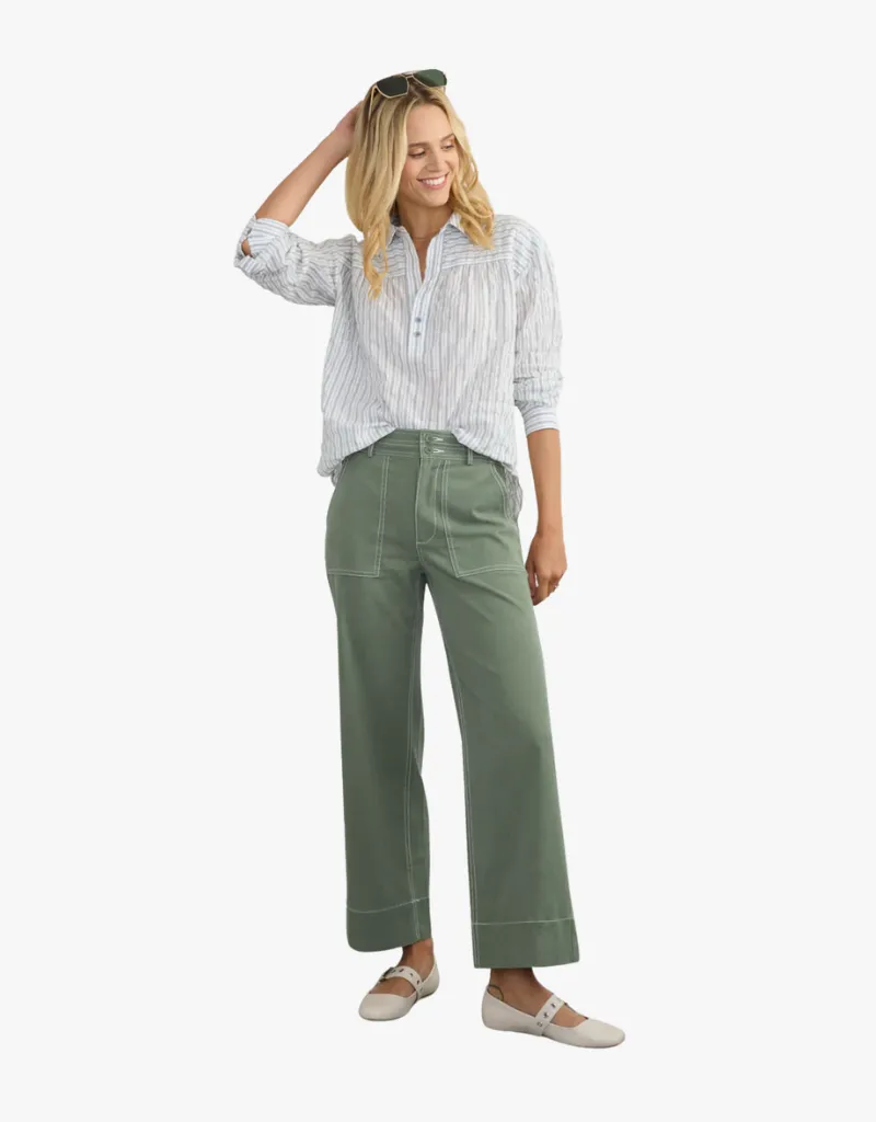 Margaret O'Leary Parker Pants in Weed
