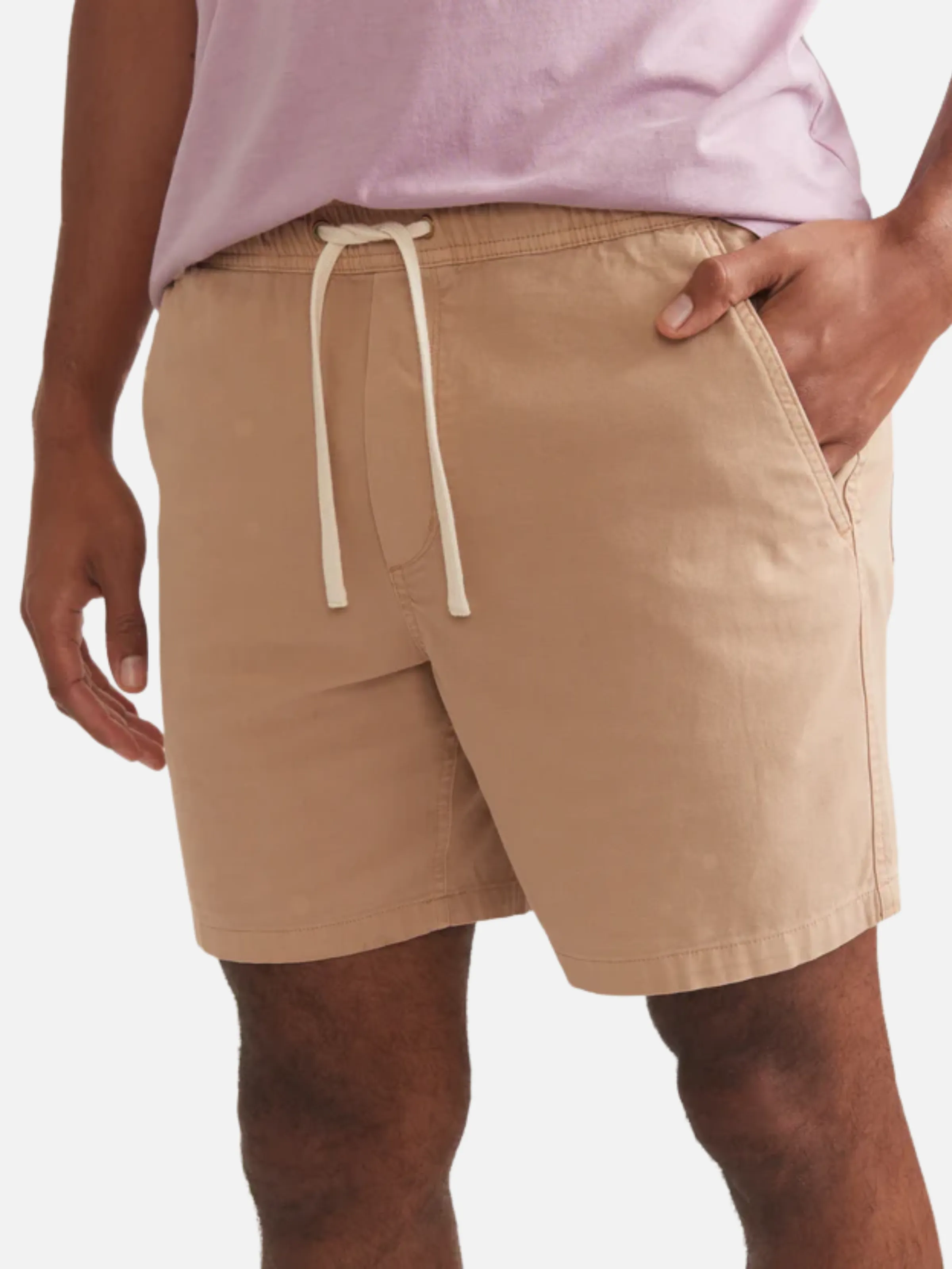 Marine Layer 6” Saturday Short - Khaki