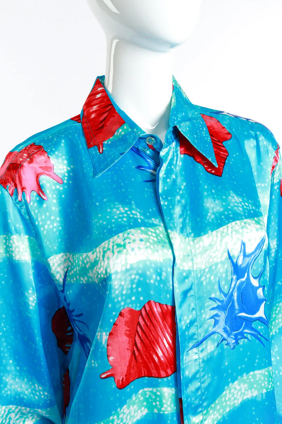 Marine Print Blouse