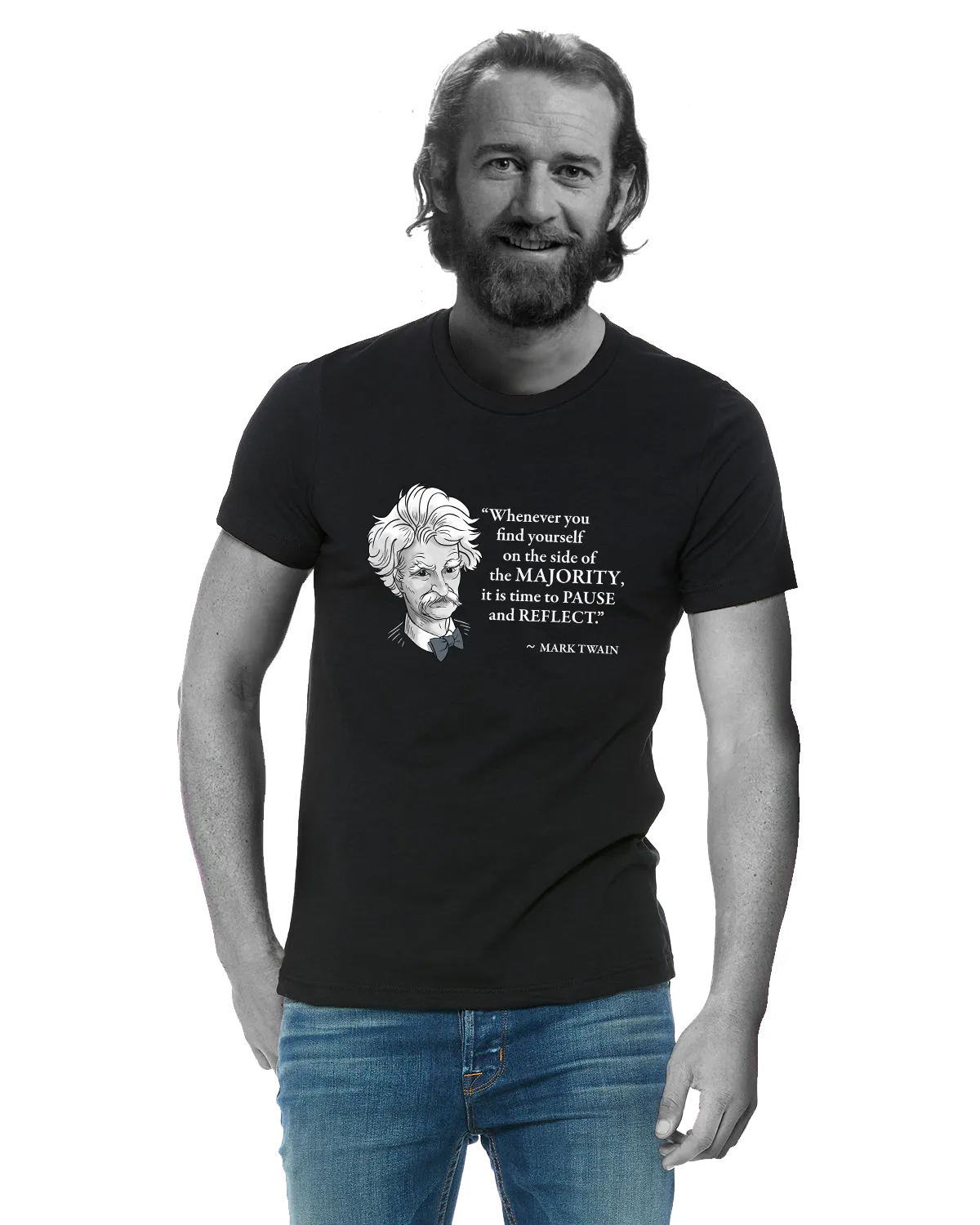 Mark Twain on the Majority - Men's Edition