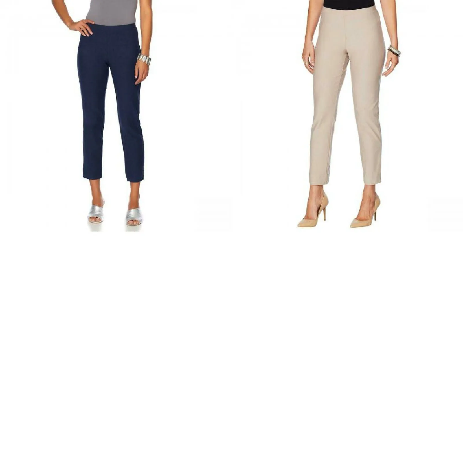 MarlaWynne WynneLayers Women's Essential Crepe Ankle Pants