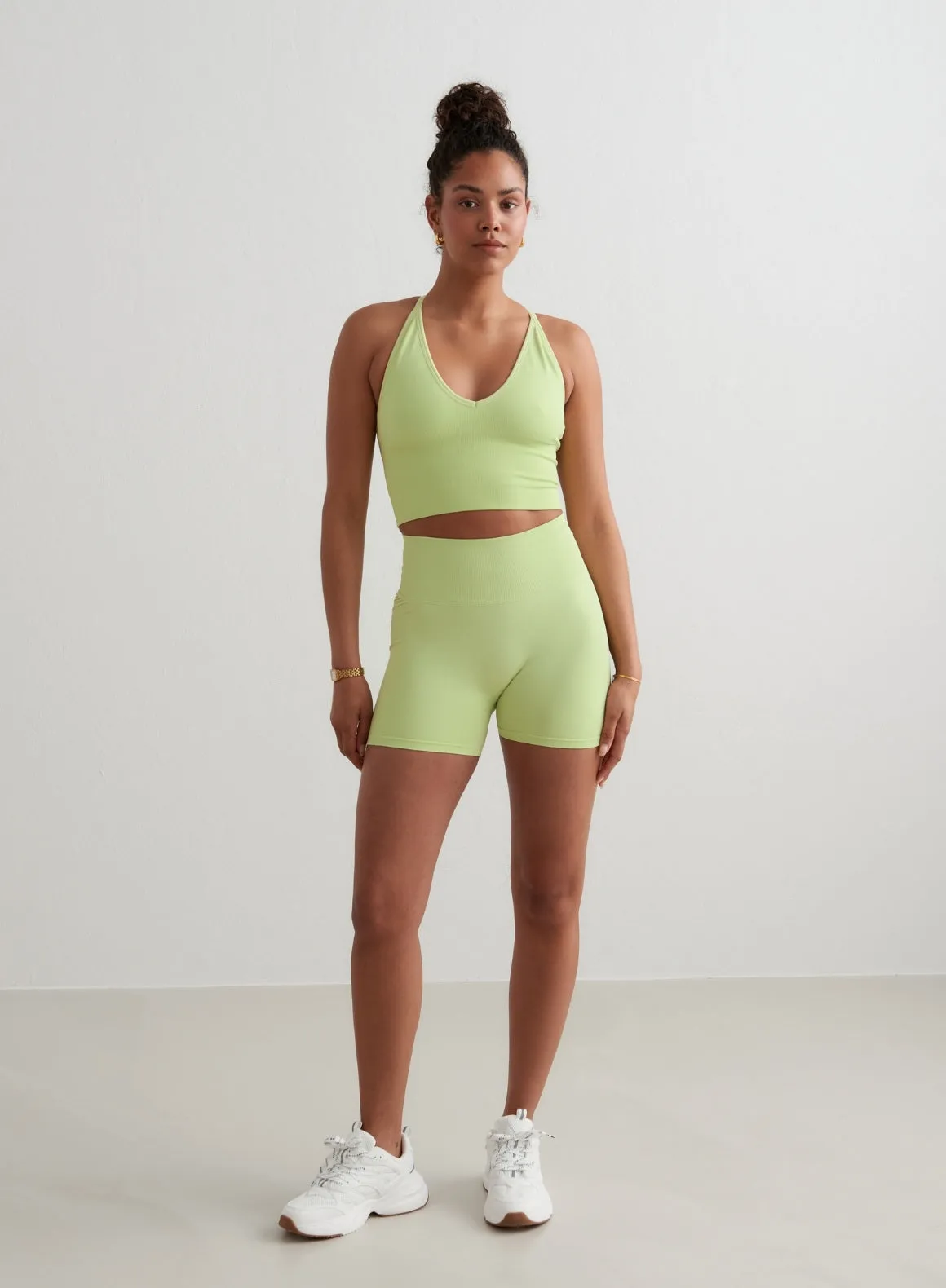 Matcha Shape Seamless Hotpants