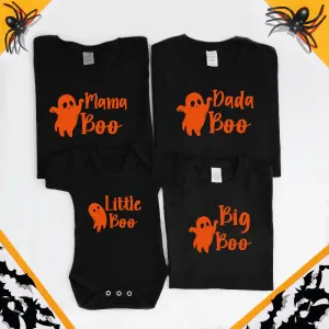 Matching Halloween Boo Ghost T-shirts
