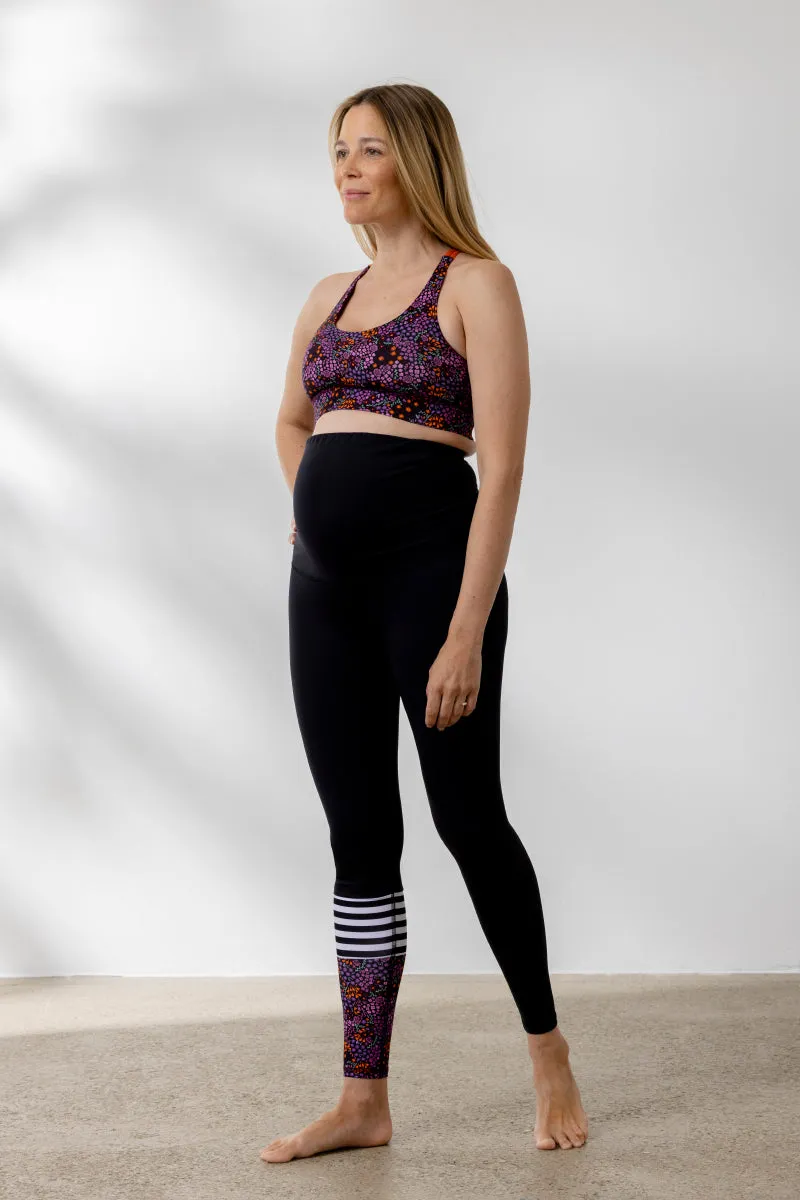 Maternity Surf Style Leggings Millefleurs