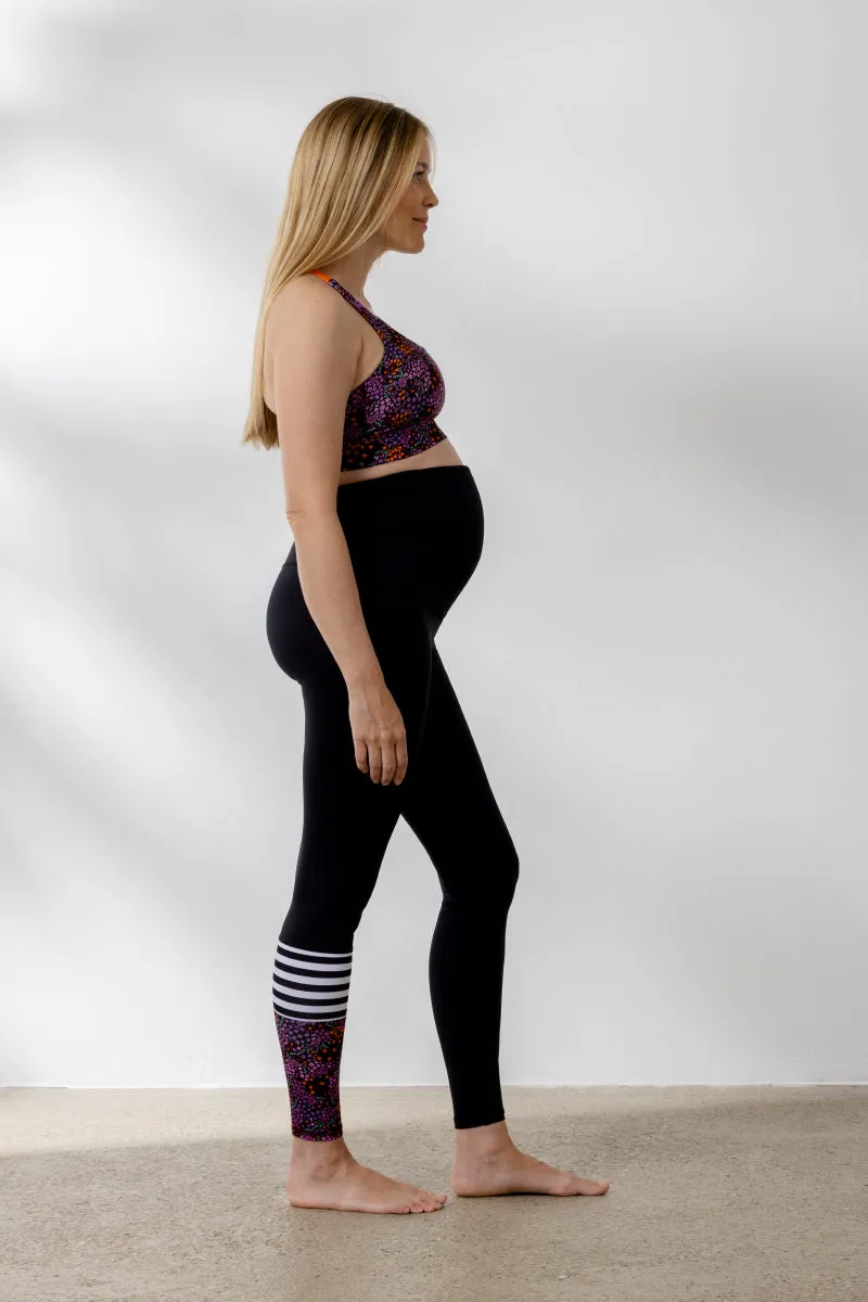 Maternity Surf Style Leggings Millefleurs