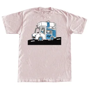 MELK TRUCK SHIRT (LIGHT PINK)