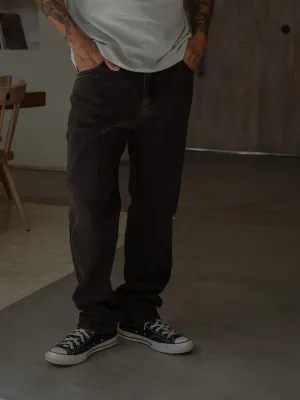 MEN RIGHT FIT JEAN - BLACK DIRTY