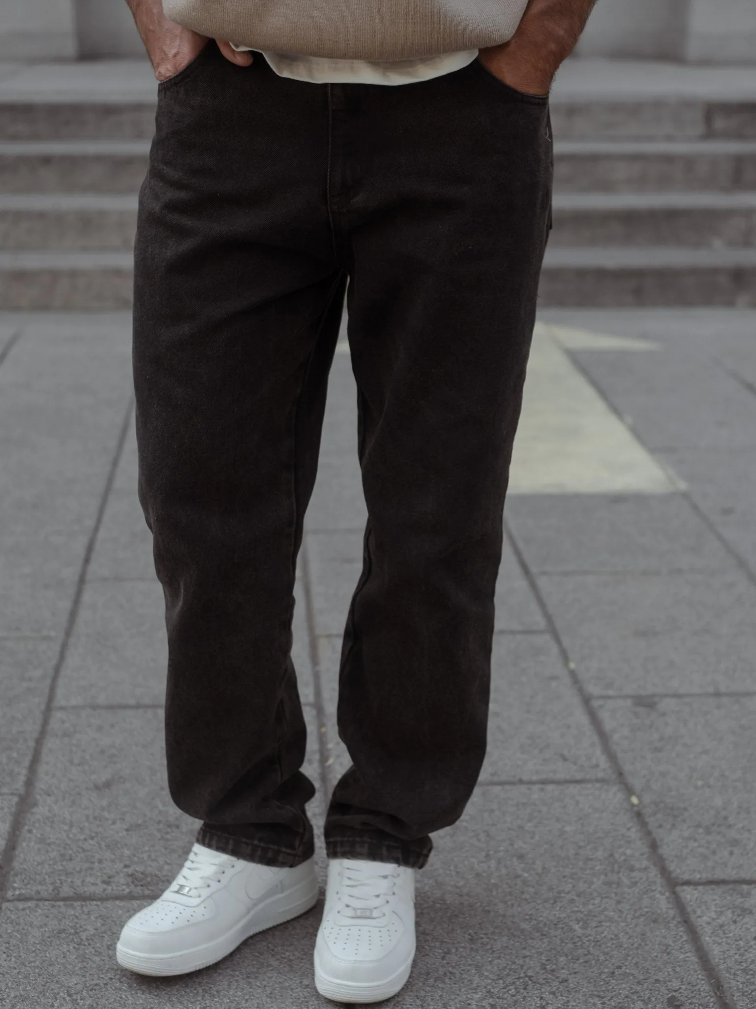 MEN RIGHT FIT JEAN - BLACK DIRTY
