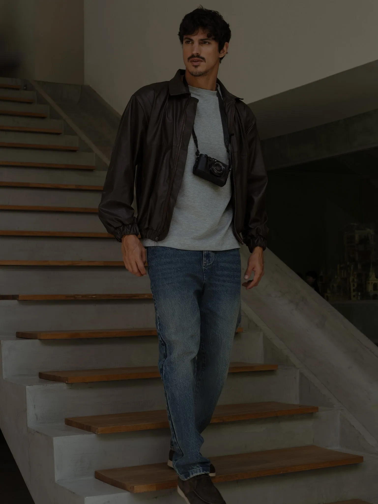 MEN RIGHT FIT JEAN - VINTAGE BLUE 20S