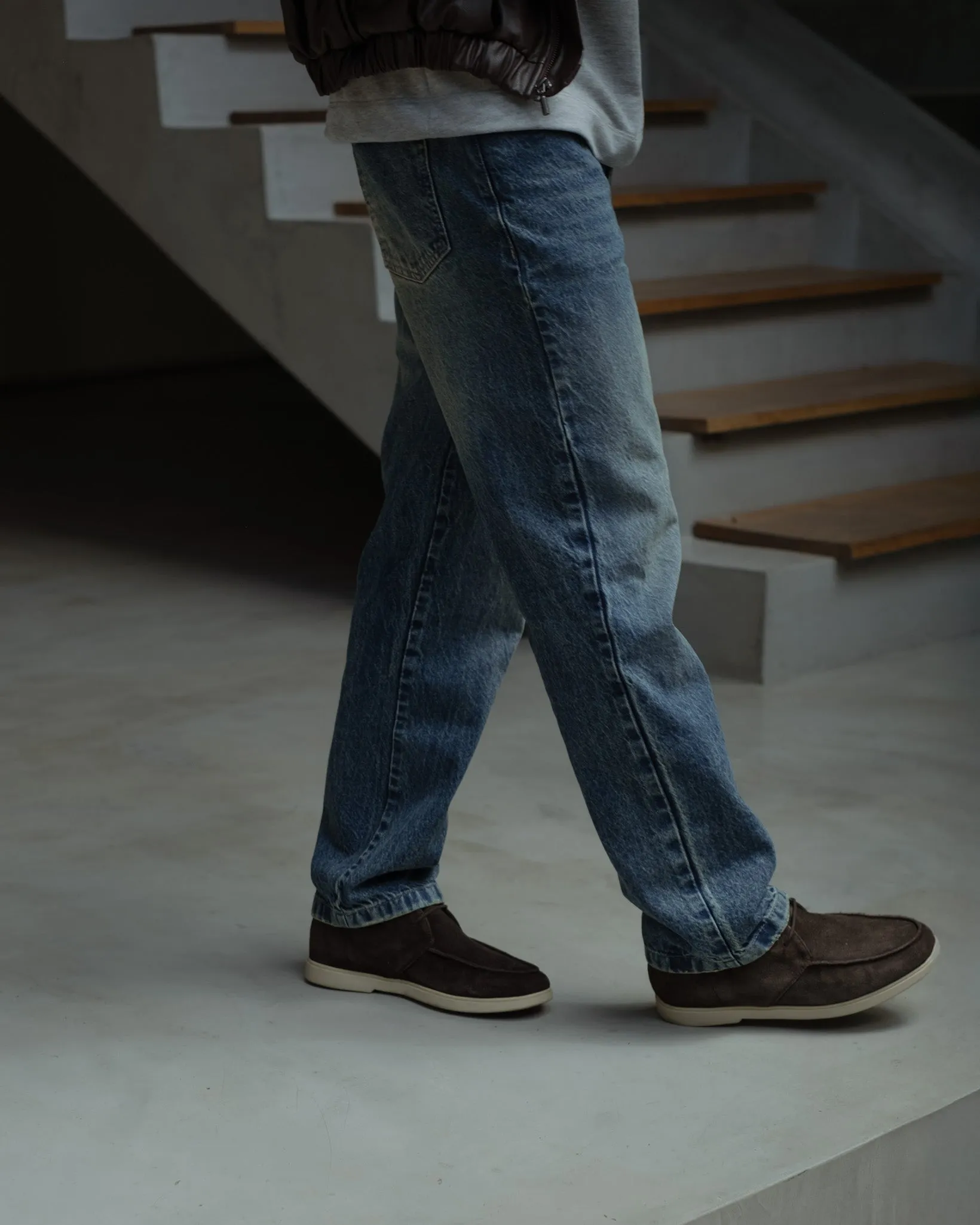 MEN RIGHT FIT JEAN - VINTAGE BLUE 20S