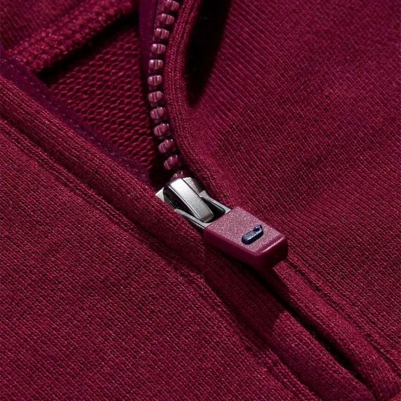 Men's Corduroy Shoulder Shep Quarter Zip Pullover
