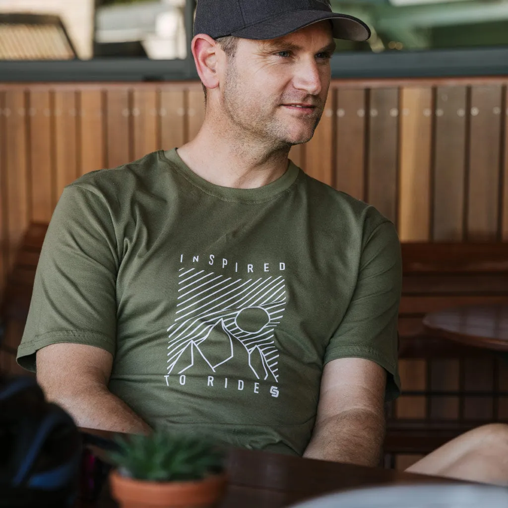 Men's Cortado Olive T Shirt