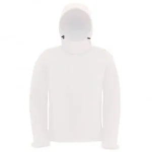 Men's hooded softshell jacket