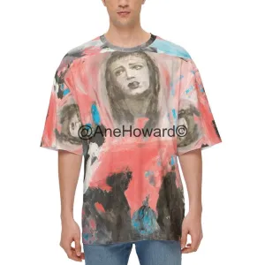 Men’s Oversized Short-Sleeve T-Shirt Weeping Gaia