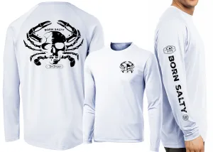 Men’s Performance Born Salty Skull Crab Long Sleeve