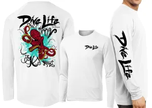 Men’s Performance Dive Life Octopus Long Sleeve