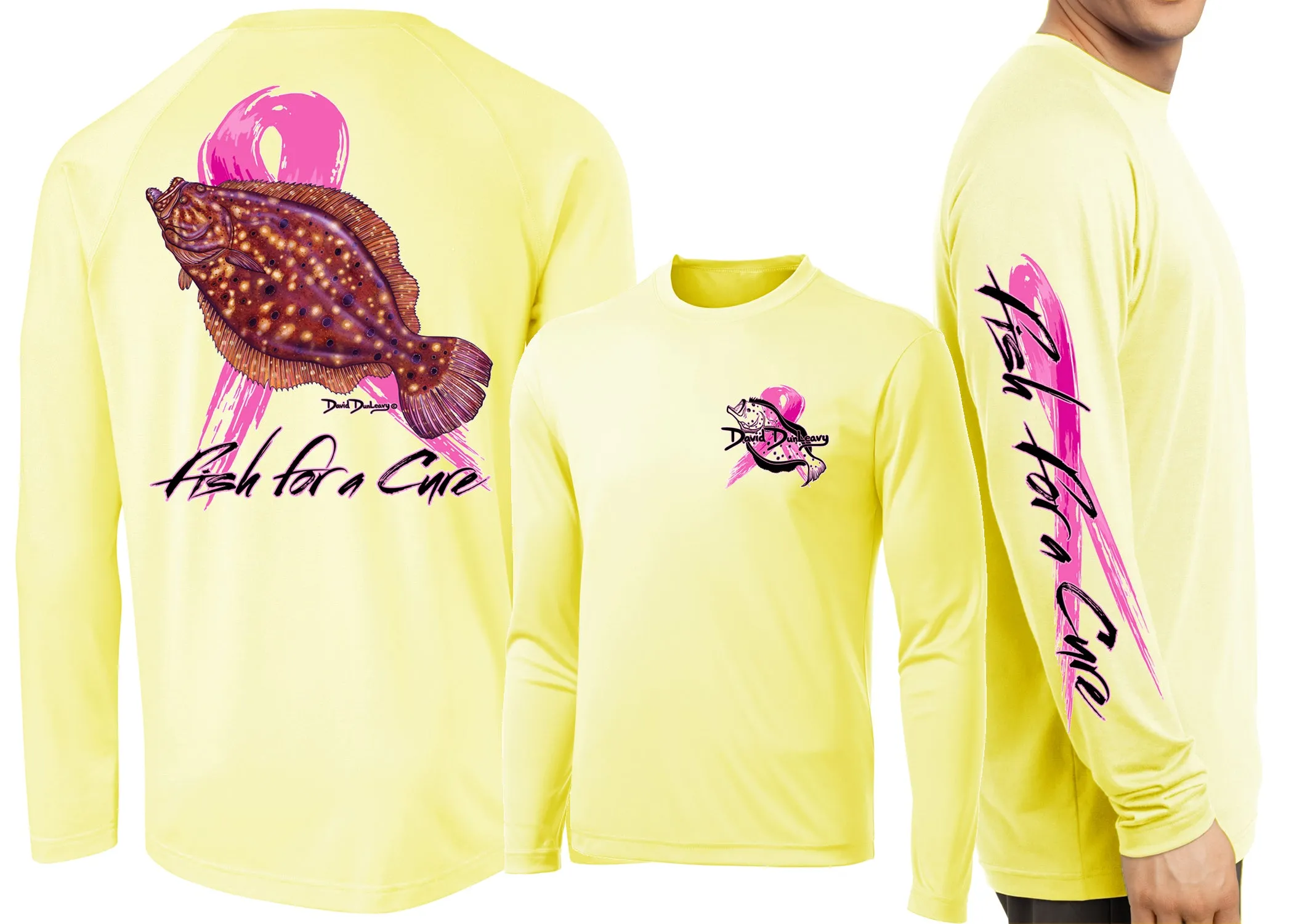 Men’s Performance Fish For A Cure Long Sleeve