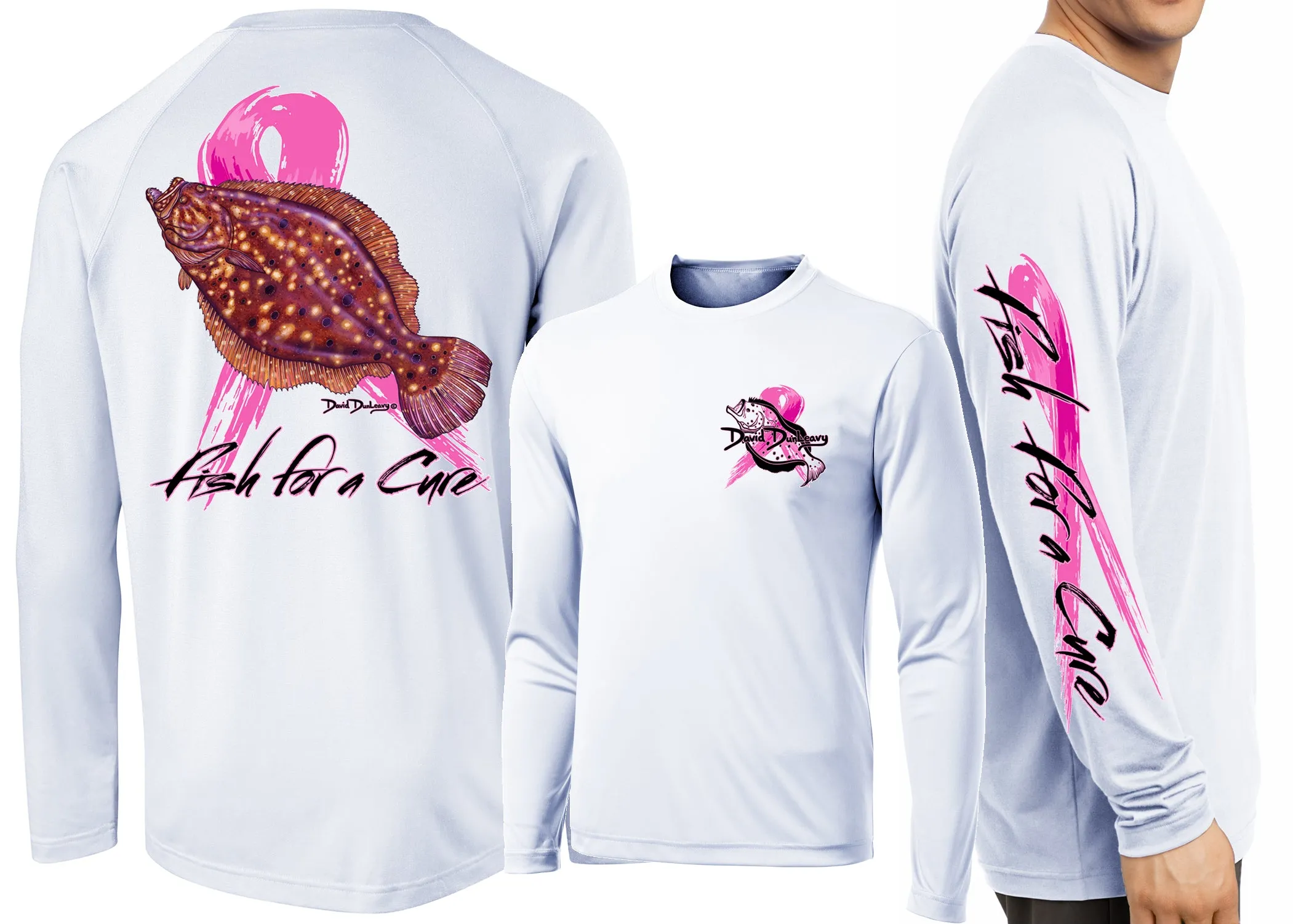 Men’s Performance Fish For A Cure Long Sleeve