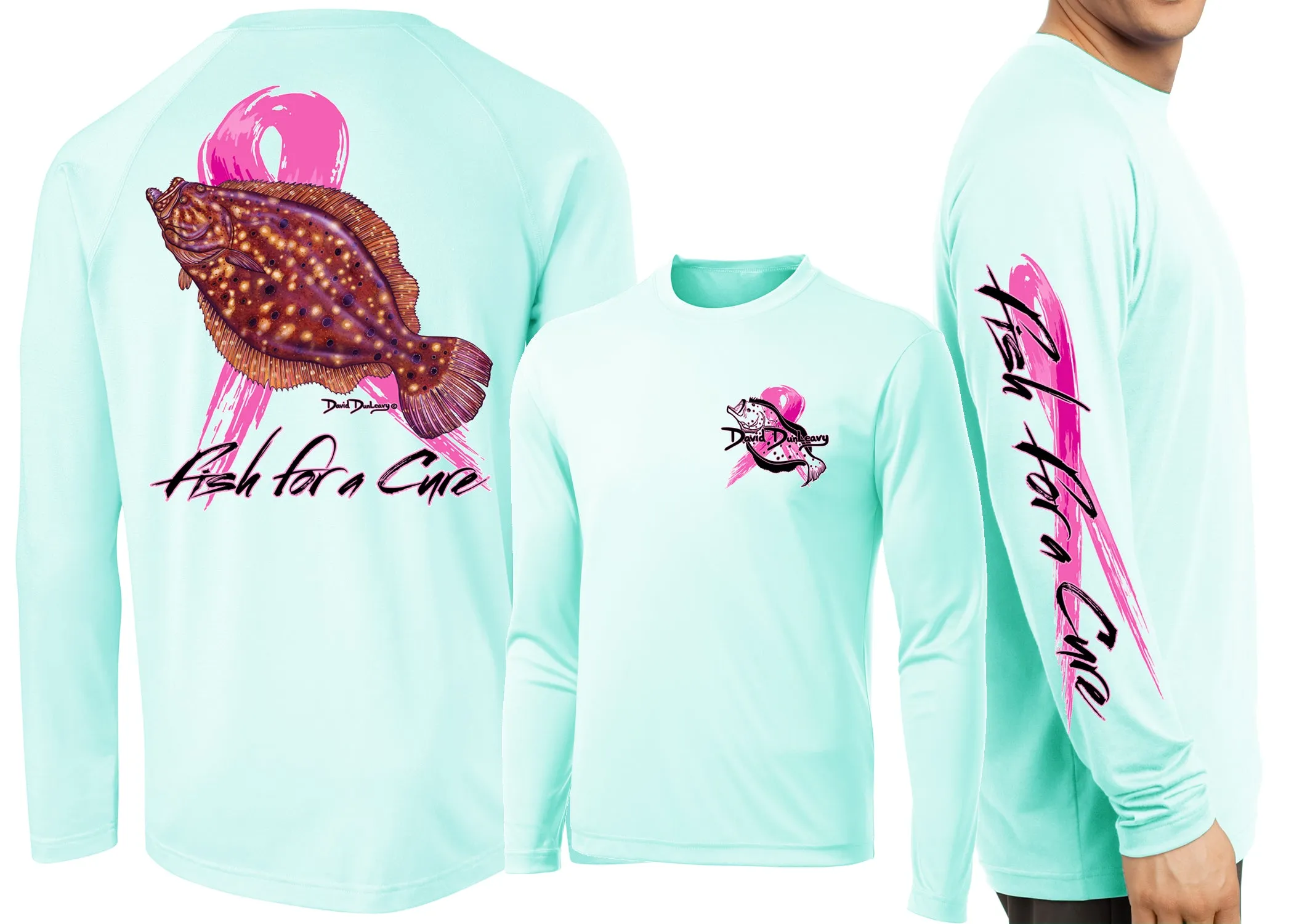 Men’s Performance Fish For A Cure Long Sleeve