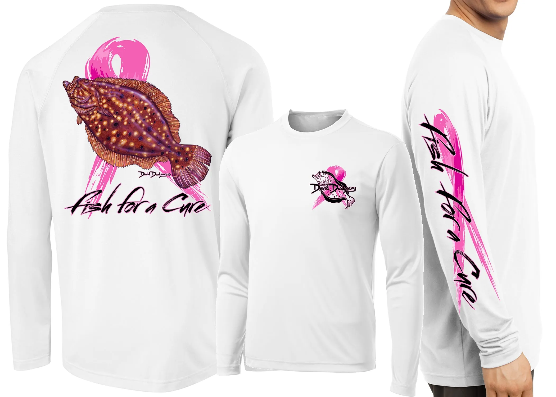 Men’s Performance Fish For A Cure Long Sleeve